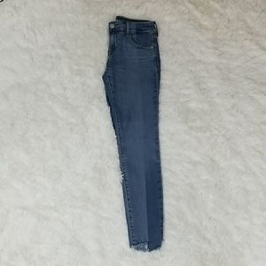 Old Navy Rockstar Midrise O Petite blue jean